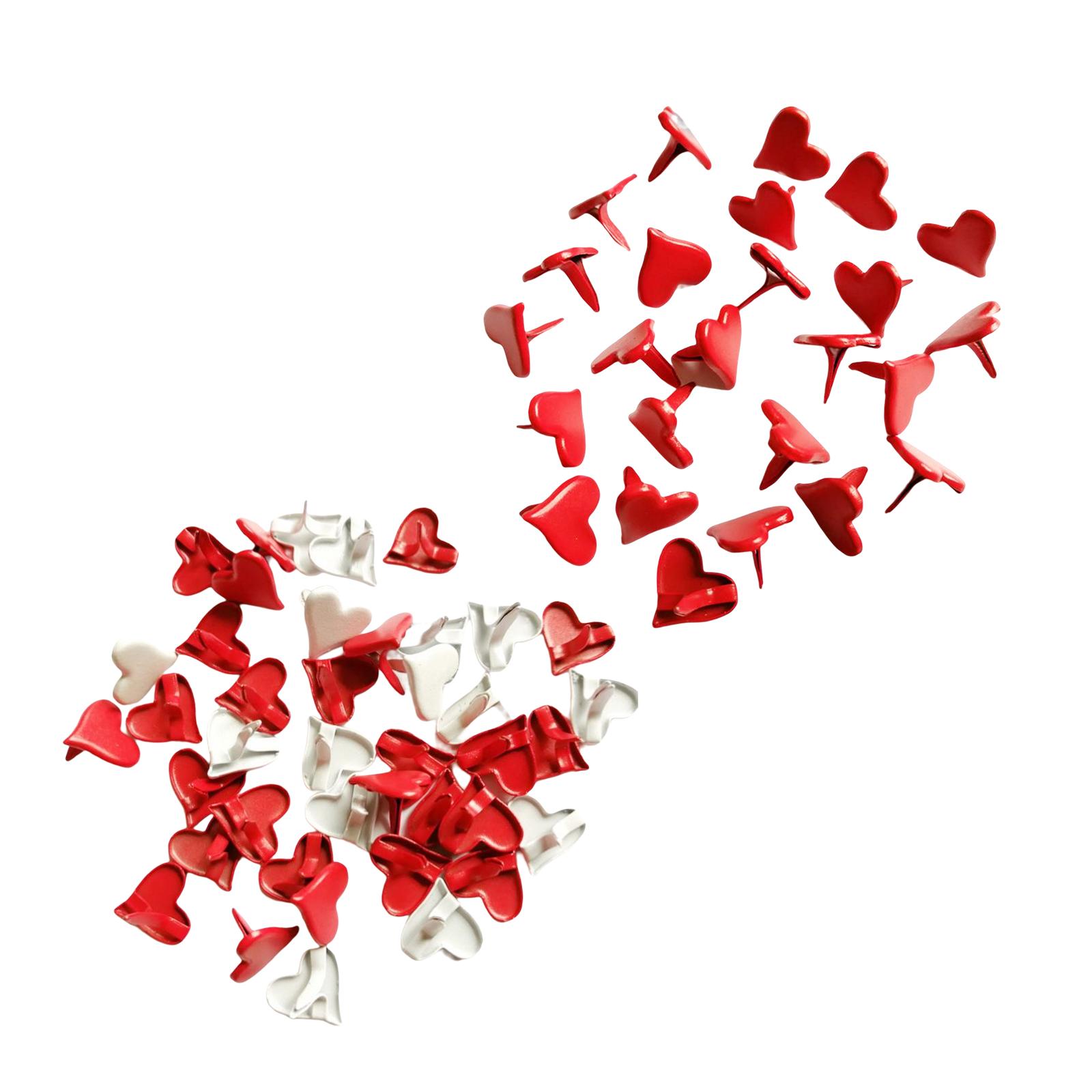 Embellishments For Scrapbooking - 200Pcs Metal Paper Fasteners Embellishment Mini