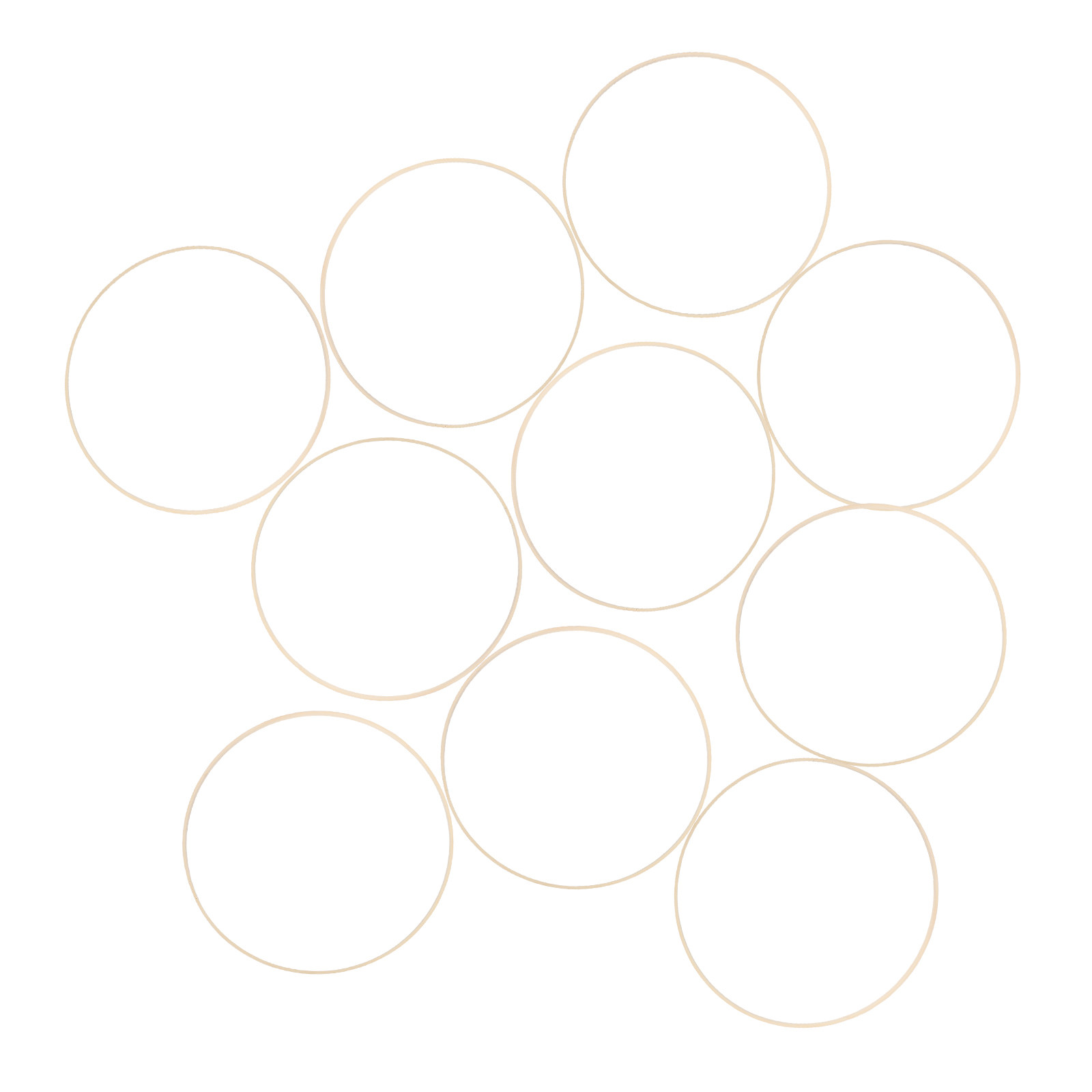 10 Pcs Rings Embroidery Hoop W - Embroidery Craft recension och pris