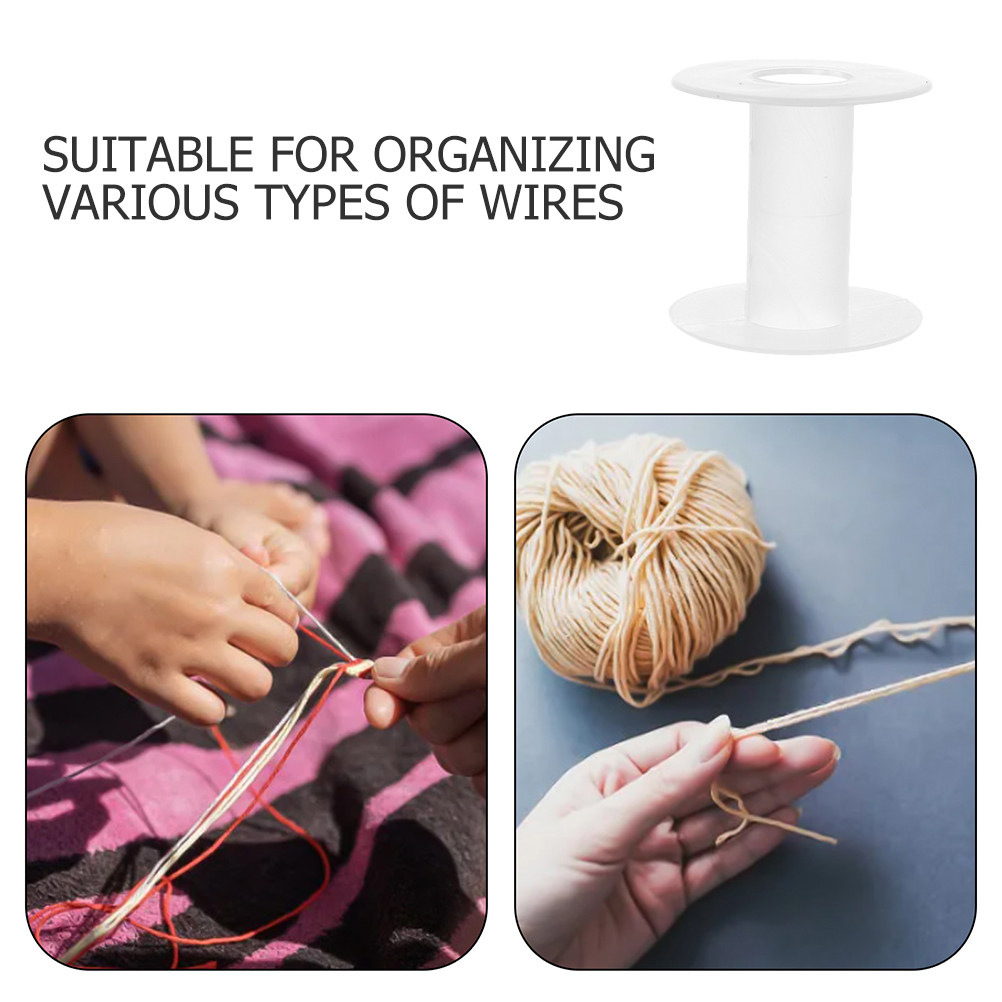 5Pcs Plastic Wire Spools Durab - Embroidery Craft recension och pris