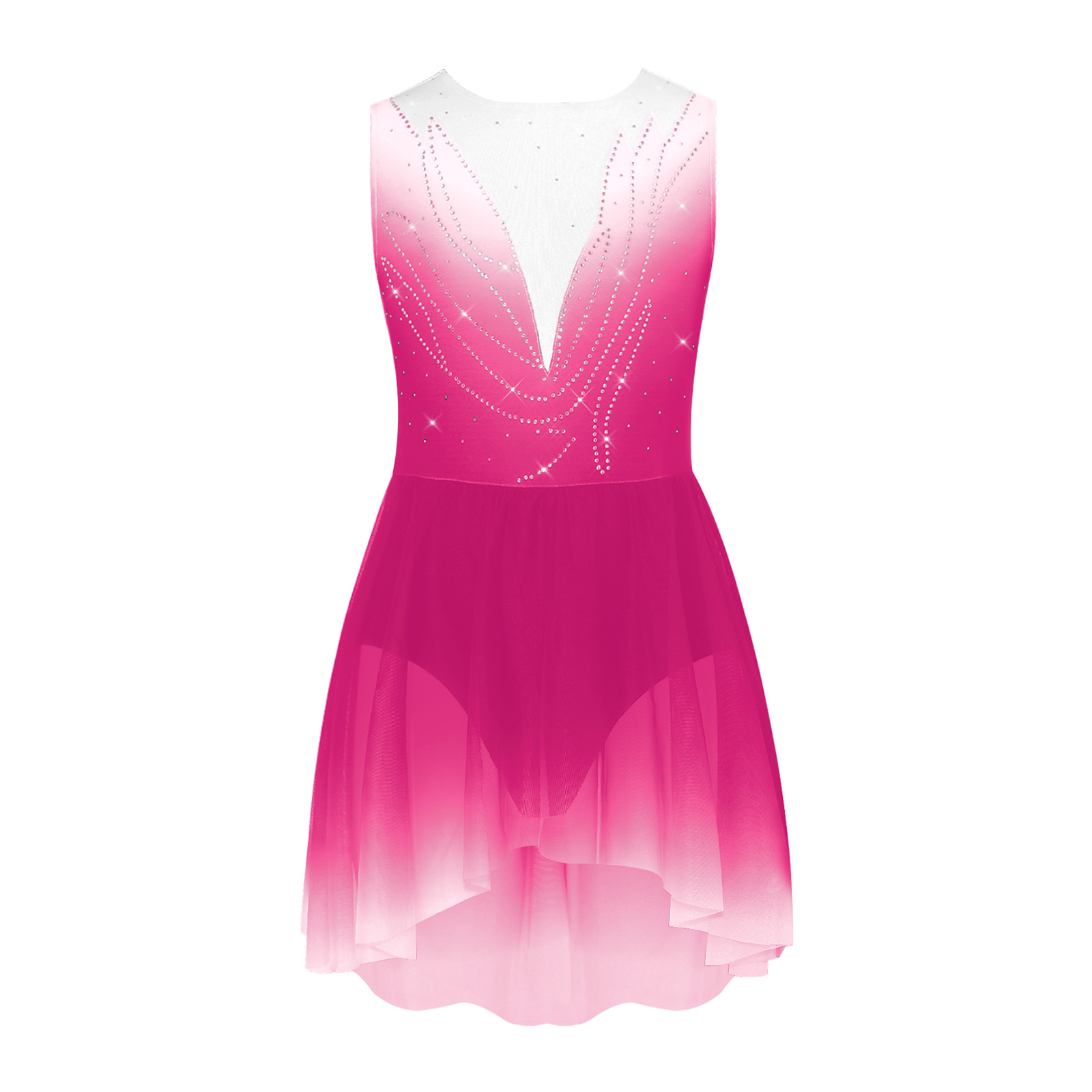 Kids Girls Figure Ice Skating  - Rhinestone Banding Trim recension och pris