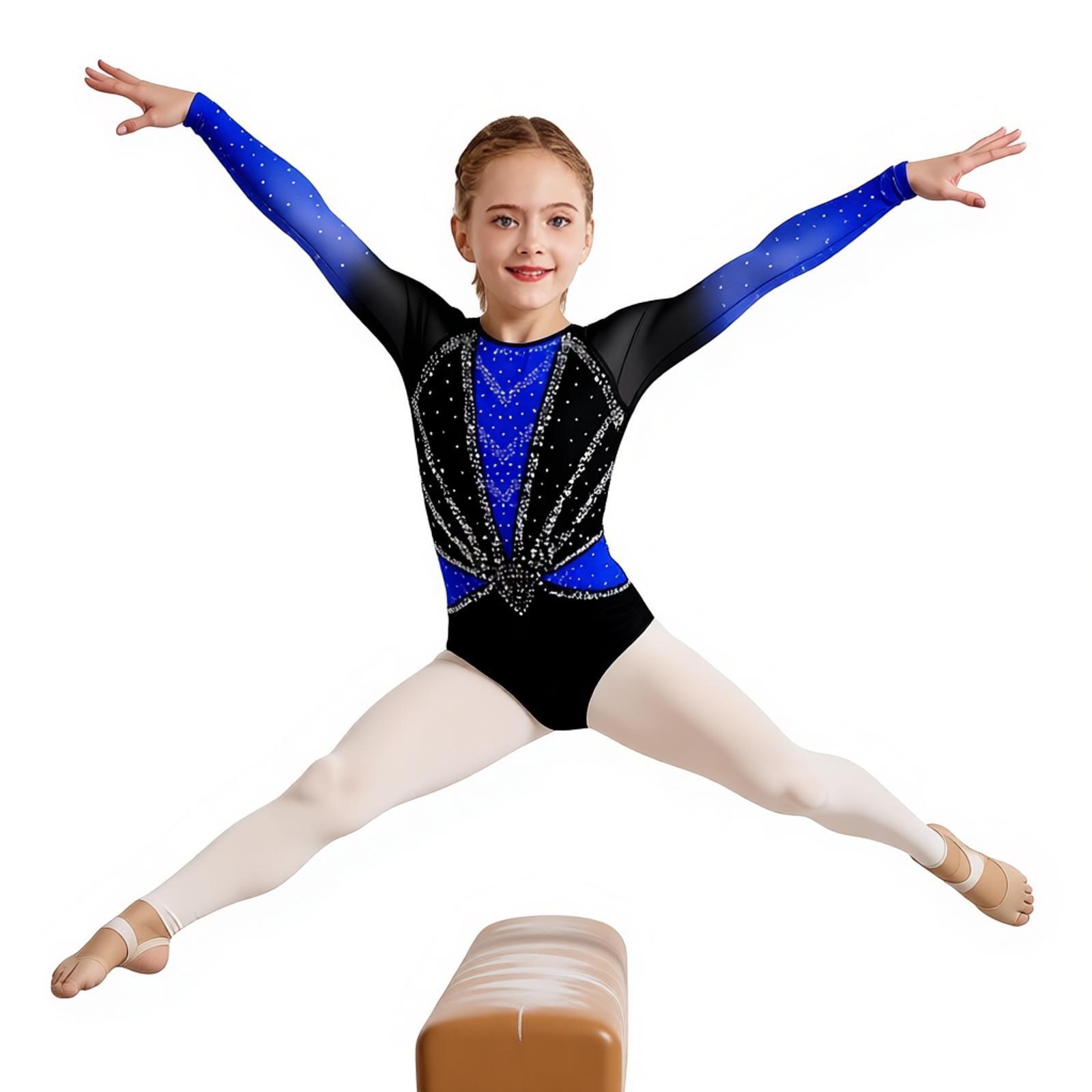 Kids Girls Rhythmic Gymnastics - Rhinestone Banding Trim recension och pris
