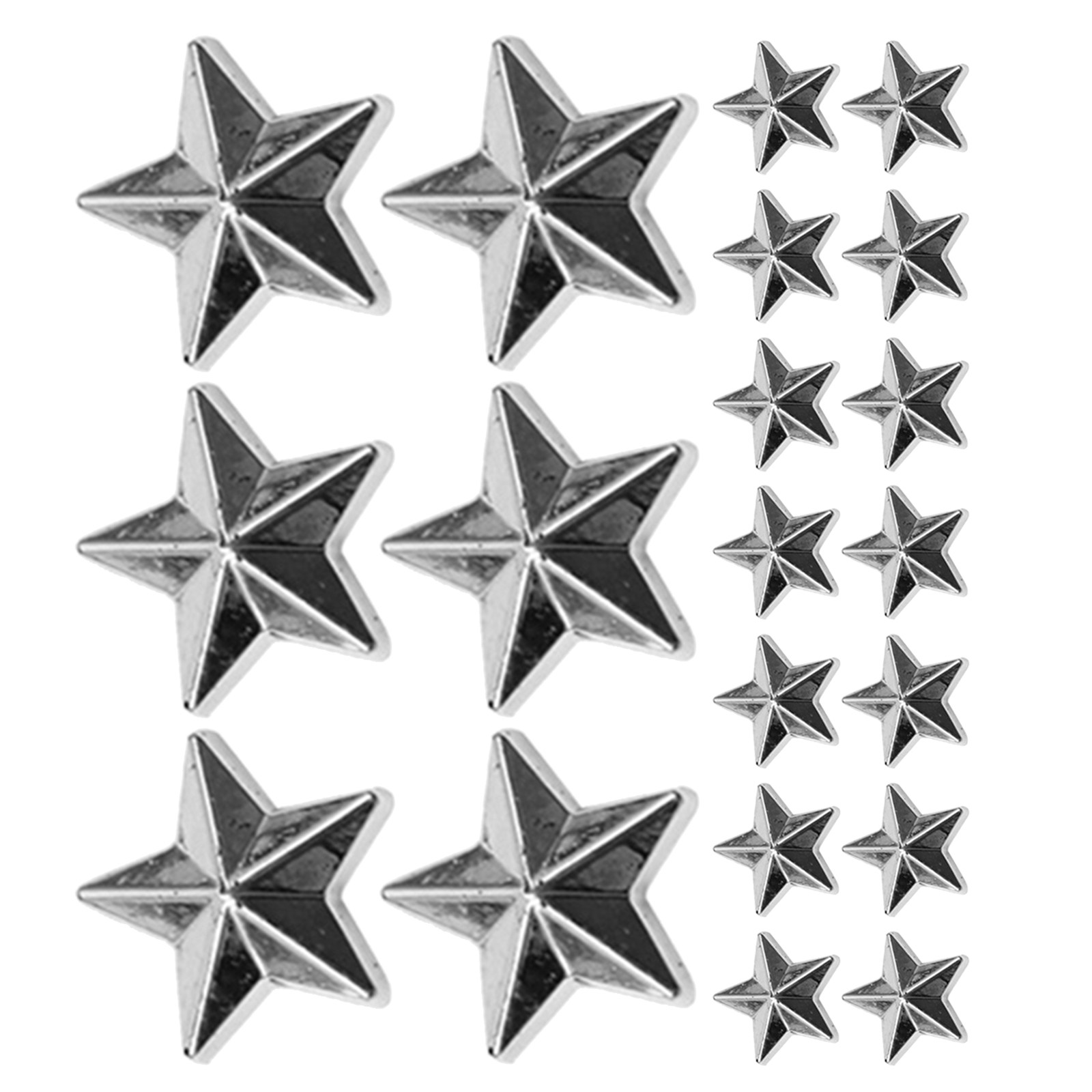 300Pcs Flat Back Acrylic Star  - Craft Embellishments recension och pris