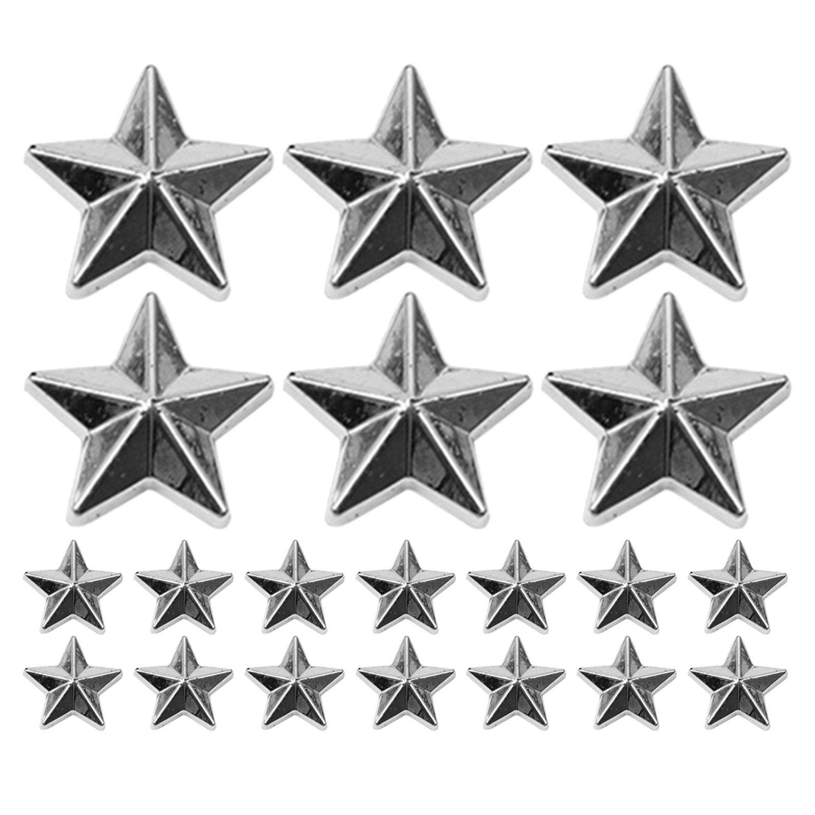 300Pcs Flat Back Acrylic Star  - Craft Embellishments recension och pris