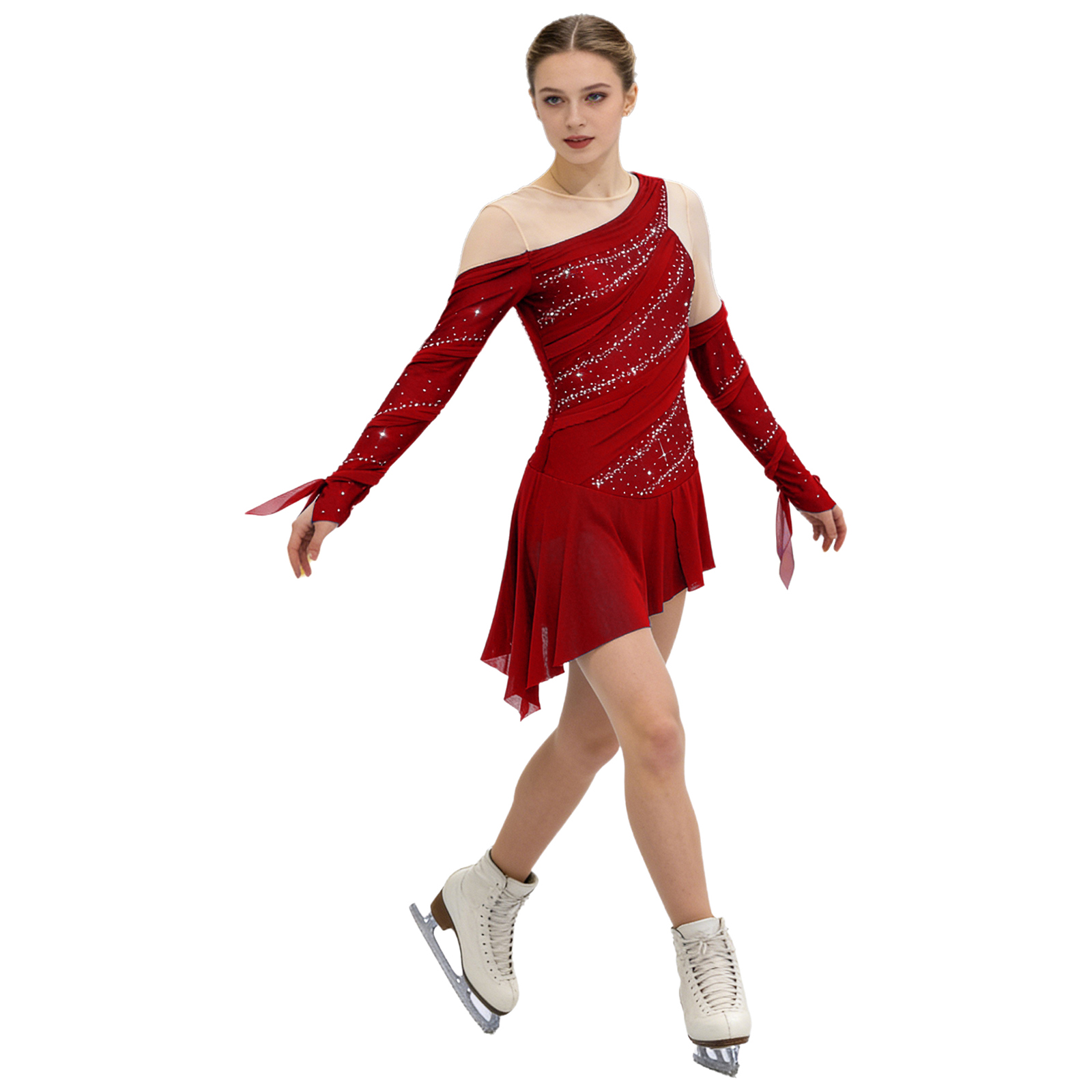 Women Rhinestone Lyrical Dance - Rhinestone Banding Trim recension och pris