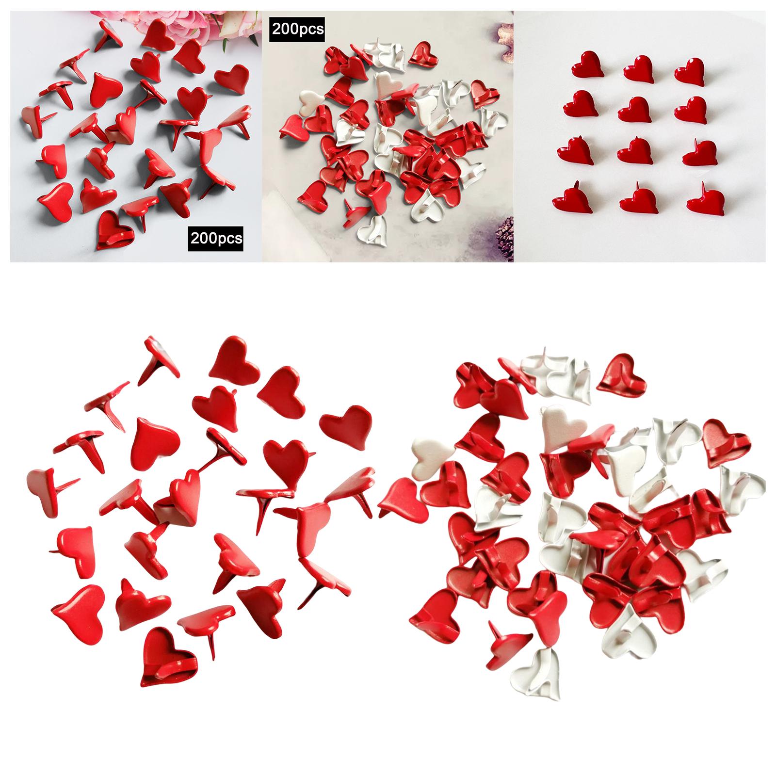 200Pcs Metal Paper Fasteners E - Embellishments For Scrapbooking recension och pris