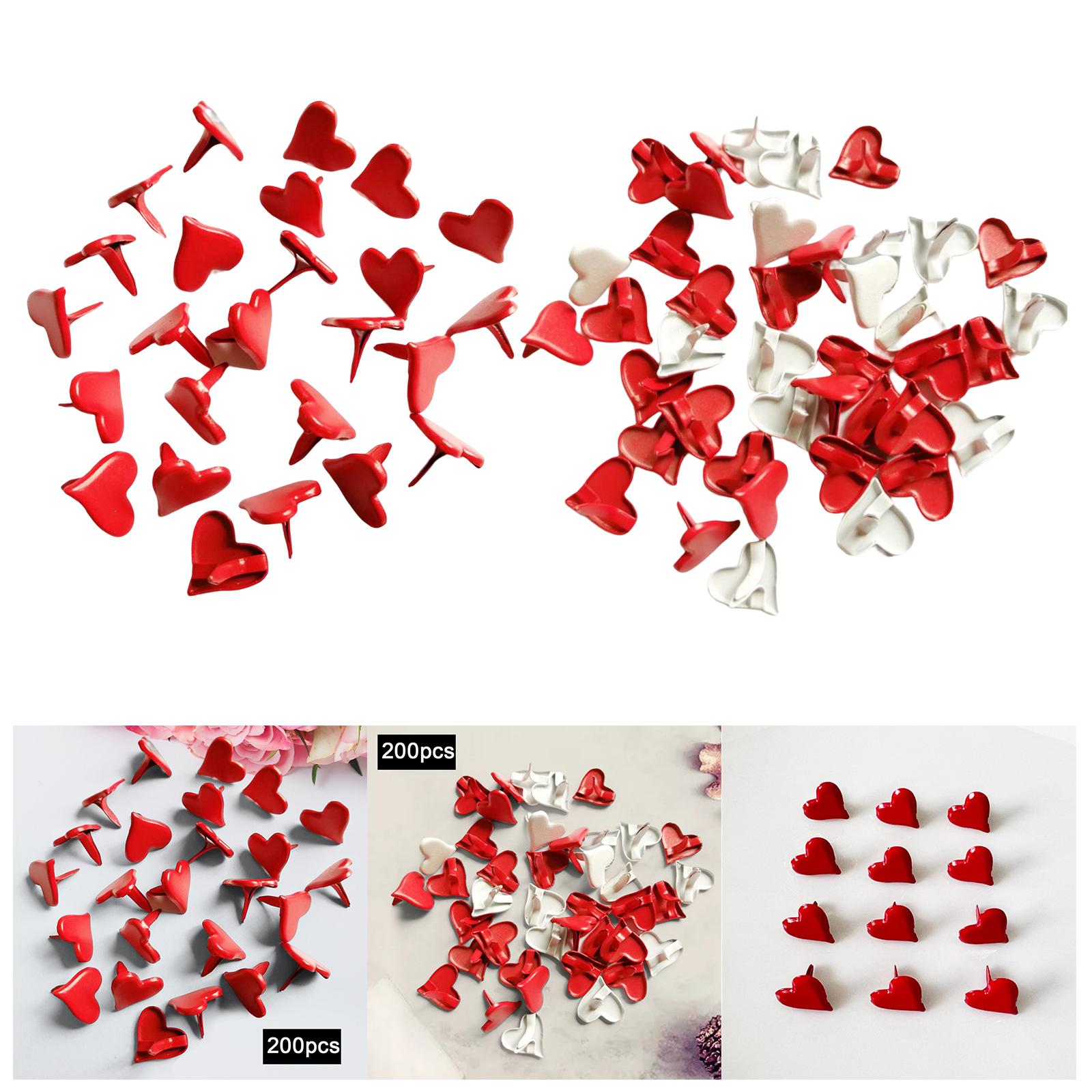 200Pcs Metal Paper Fasteners E - Embellishments For Scrapbooking recension och pris